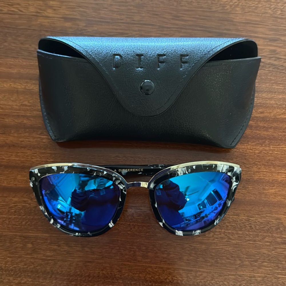 Diff Sunglasses Rose Polarized